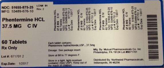 Phentermine hydrochloride